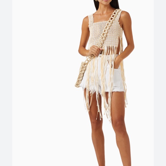 Anthropologie magali pascal Mano macrame top new with tags size small - Picture 11 of 13